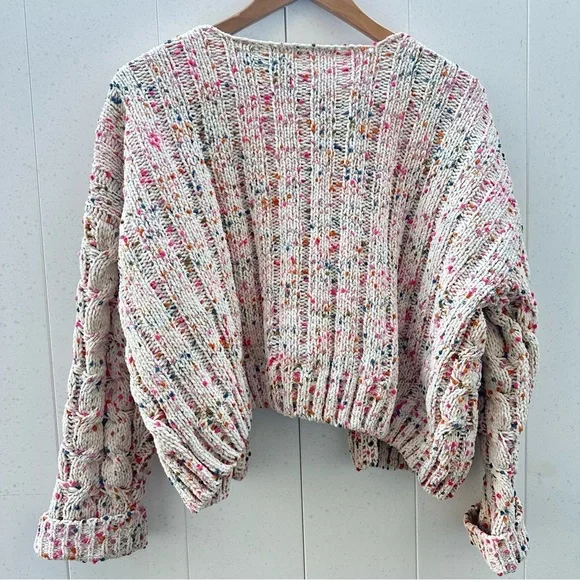 moon & madison Speckled Knit Cardigan - Picture 2 of 9